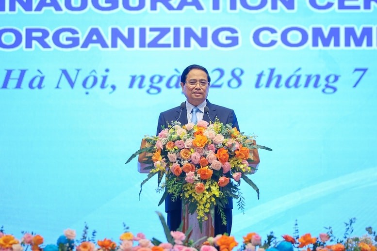 Thủ tướng nhấn mạnh, Việt Nam quyết tâm tổ chức Năm APEC 2027 hướng tới thành công cả về mặt đa phương và song phương. Thủ tướng nhấn mạnh, Việt Nam quyết tâm tổ chức Năm APEC 2027 hướng tới thành công cả về mặt đa phương và song phương.