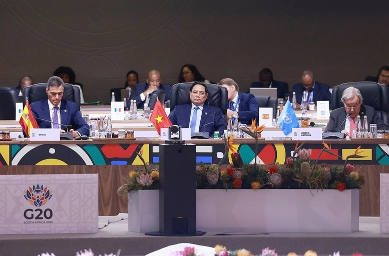 Thủ tướng khẳng định Việt Nam sẵn sàng hợp tác chặt chẽ với G20 và cộng đồng quốc tế triển khai các ưu tiên chiến lược nêu trên bằng các chương trình, dự án hợp tác cụ thể, thiết thực, góp phần mang lại thịnh vượng cho các quốc gia và mọi người dân.