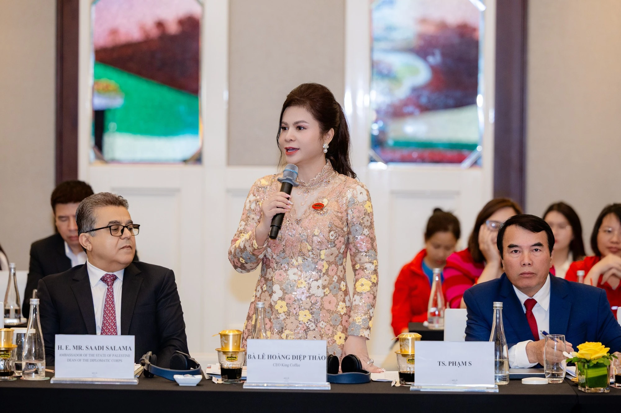 Bà Lê Hoàng Diệp Thảo, Nhà sáng lập và Tổng Giám đốc TNI King Coffee.