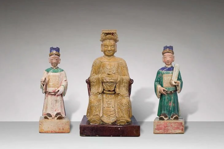 Cụm tượng Thủy quan Đại đế