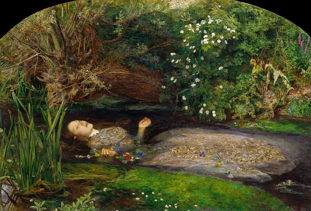 Tác phẩm "Ophelia" (Nàng Ophelia).