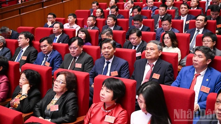 Các đại biểu tham dự Lễ kỷ niệm 80 năm thành lập Chính phủ.