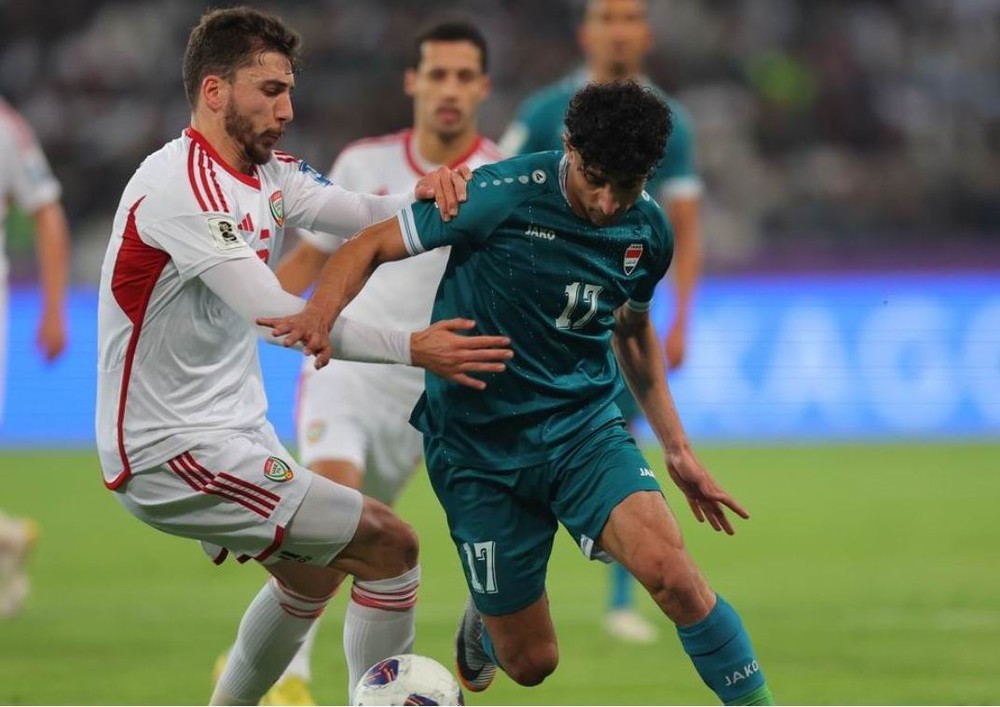 Iraq (xanh) sẽ thay thế, nếu Iran bỏ World Cup 2026, còn UAE sẽ đá Play off thay Iraq.
