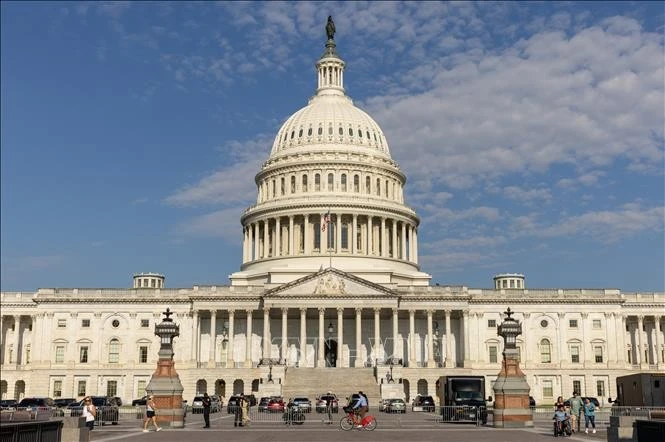 Tòa nhà Quốc hội Mỹ tại thủ đô Washington DC.