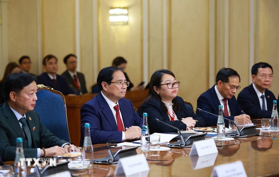 Thủ tướng Chính phủ Phạm Minh Chính phát biểu.