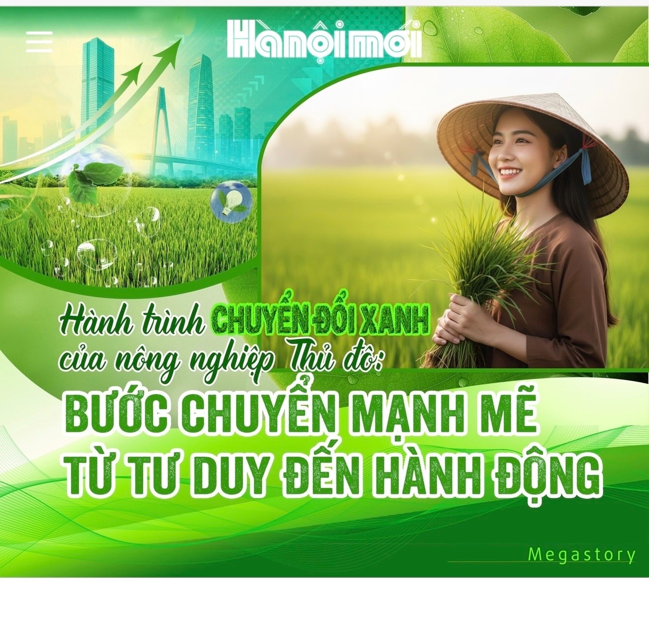 Tác phẩm dự thi giải báo chí toàn quốc về nông nghiệp, nông dân, nông thôn năm 2025 của Báo Hànộimới.