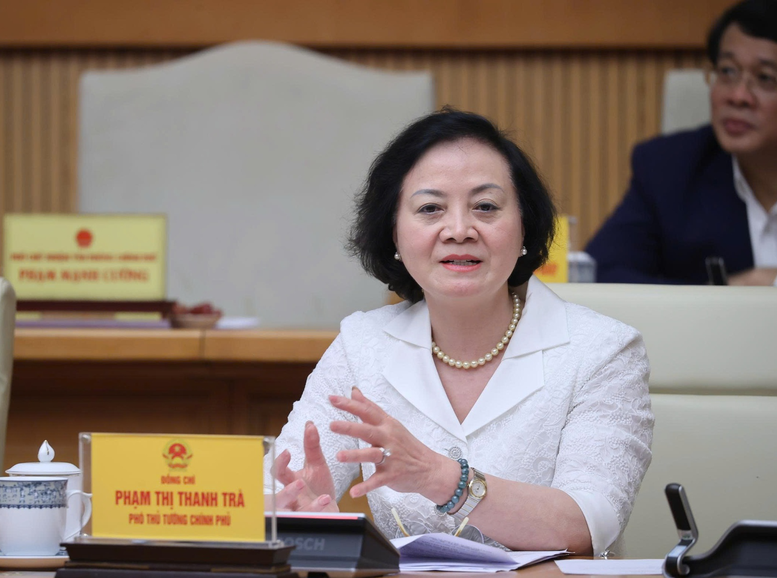 Phó Thủ tướng Phạm Thị Thanh Trà, Phó Trưởng Ban Chỉ đạo của Chính phủ về sắp xếp, tổ chức lại đơn vị hành chính các cấp và xây dựng mô hình tổ chức chính quyền địa phương 2 cấp.