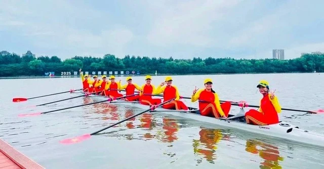 Giải vô địch Rowing châu Á 2025 sẽ diễn ra từ ngày 11-19/10 tại Trung tâm Huấn luyện Rowing Hải Phòng.