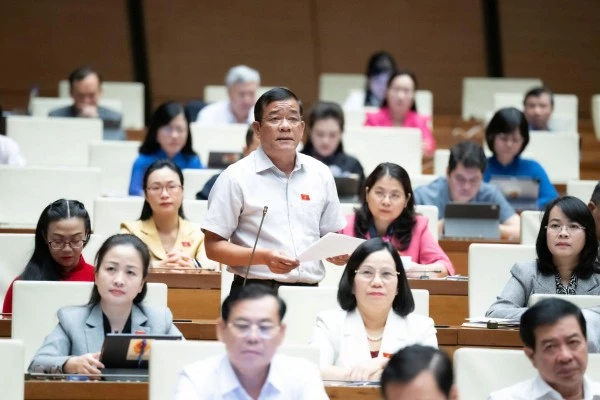 Đại biểu K'Nhiễu đề nghị bố trí đủ số lượng người làm việc, phù hợp với khối lượng công việc thực tế.