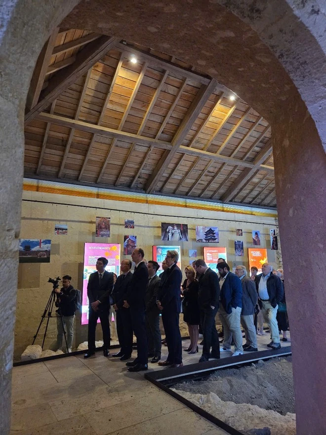 Không gian trưng bày thu hút sự tham dự của đông đảo du khách