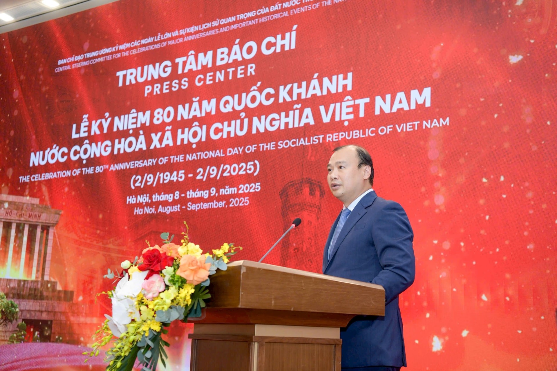 Thứ trưởng Thường trực Bộ Văn hóa, Thể thao và Du lịch Lê Hải Bình phát biểu. Thứ trưởng Thường trực Bộ Văn hóa, Thể thao và Du lịch Lê Hải Bình phát biểu.