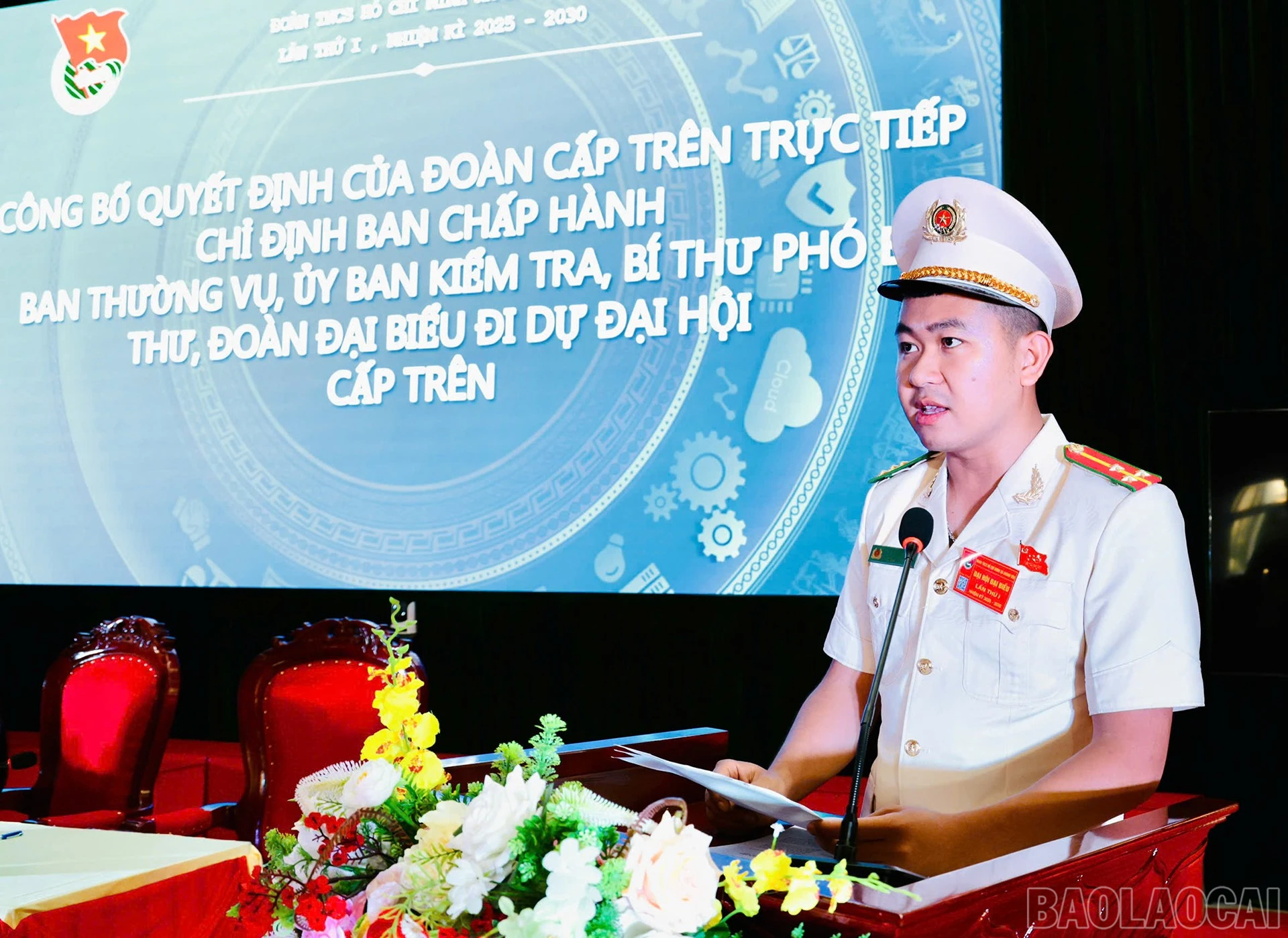 Công bố các Quyết định của Tỉnh đoàn Lào Cai.