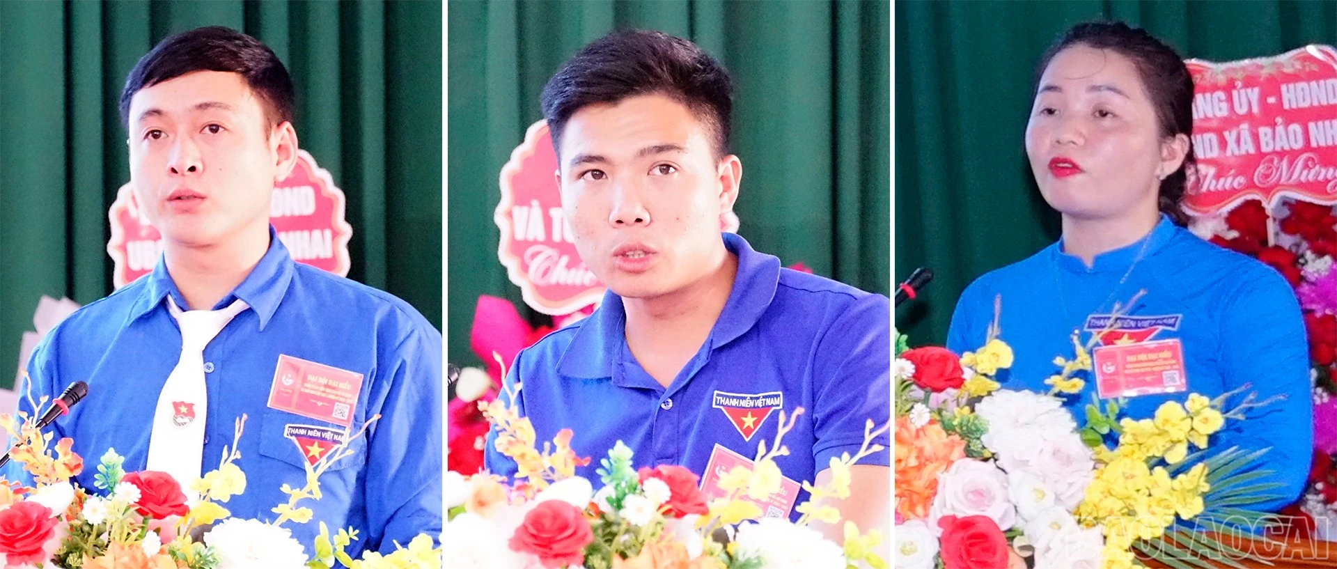 Đại biểu tham luận tại đại hội.