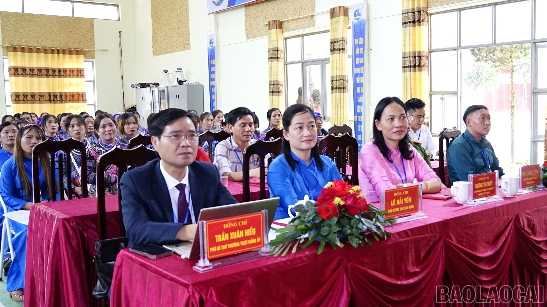 Các đại biểu tham dự đại hội. baolaocai-br_dsc3212.jpg