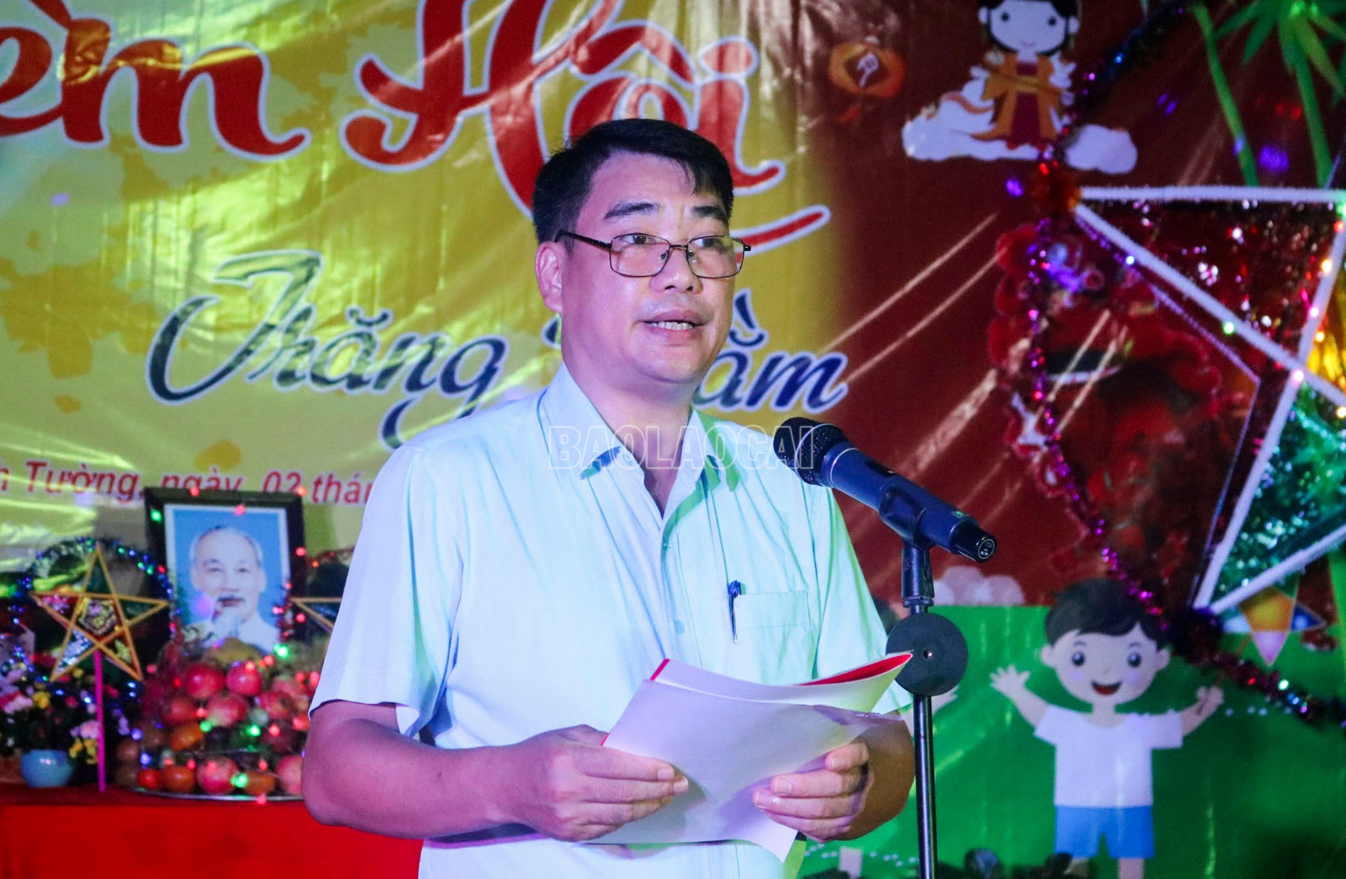 Đồng chí Chu Văn Hội - Phó Chủ tịch UBND xã Trịnh Tường. baolaocai-c_3-10-trinhtuong9.jpg