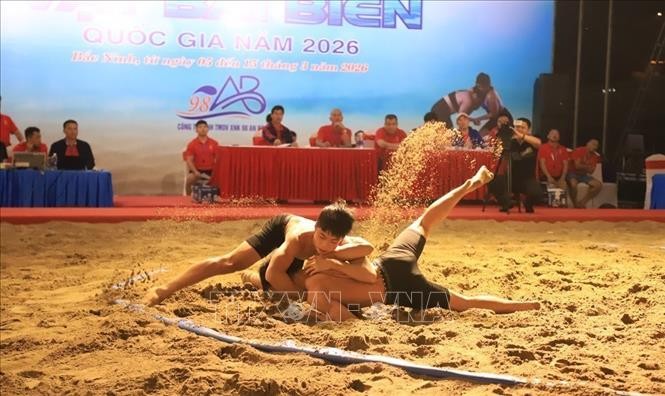 Các vận động viên tham gia thi đấu.