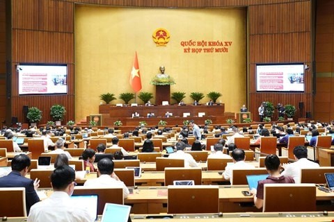 Toàn cảnh kỳ họp Quốc hội thứ mười, khóa XV. Toàn cảnh kỳ họp Quốc hội thứ mười, khóa XV.