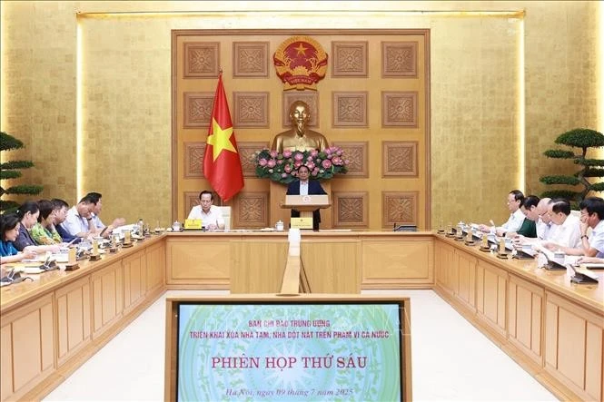 Thủ tướng Phạm Minh Chính chủ trì Phiên họp thứ 6 của BCĐ xoá nhà tạm, nhà dột nát.