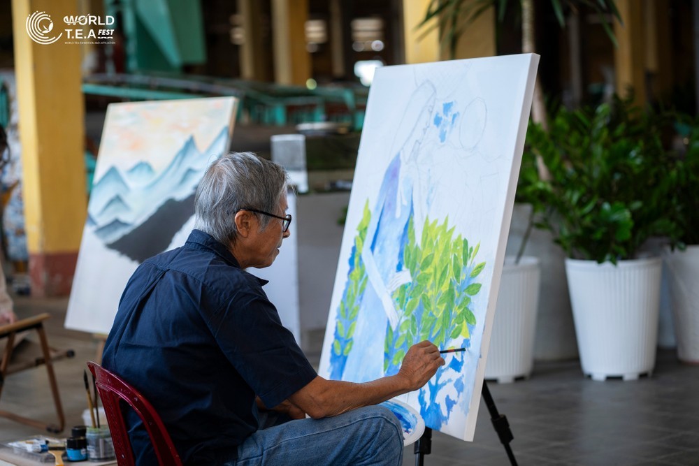 Nghệ sĩ tham gia Trại sáng tác – Tea Art từ ngày 10/11 đến 3/12/2025 tại Nhà máy chè cổ 1927 (Bảo Lộc, Lâm Đồng).