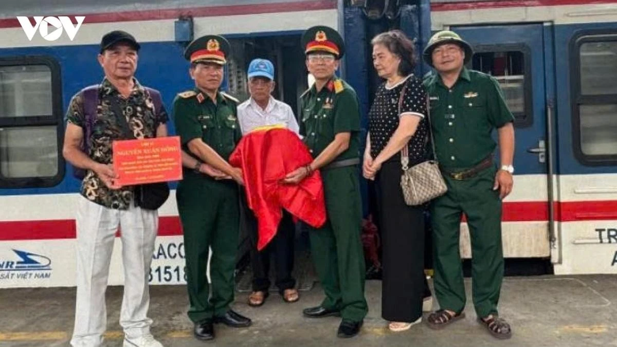 Tạo điều kiện thuận lợi nhất trong việc đưa hài cốt liệt sĩ về với quê hương