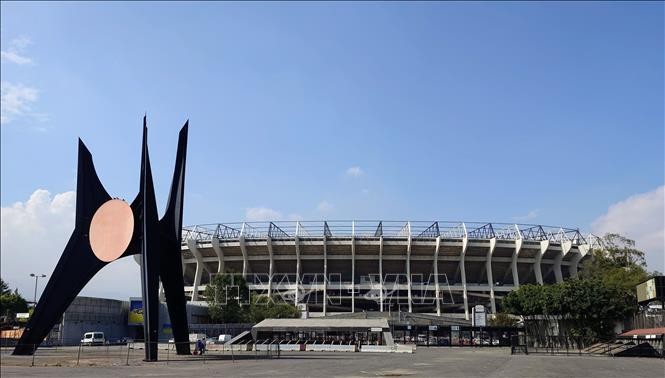 Sân vận động Estadio Azteca tại thủ đô Mexico City.