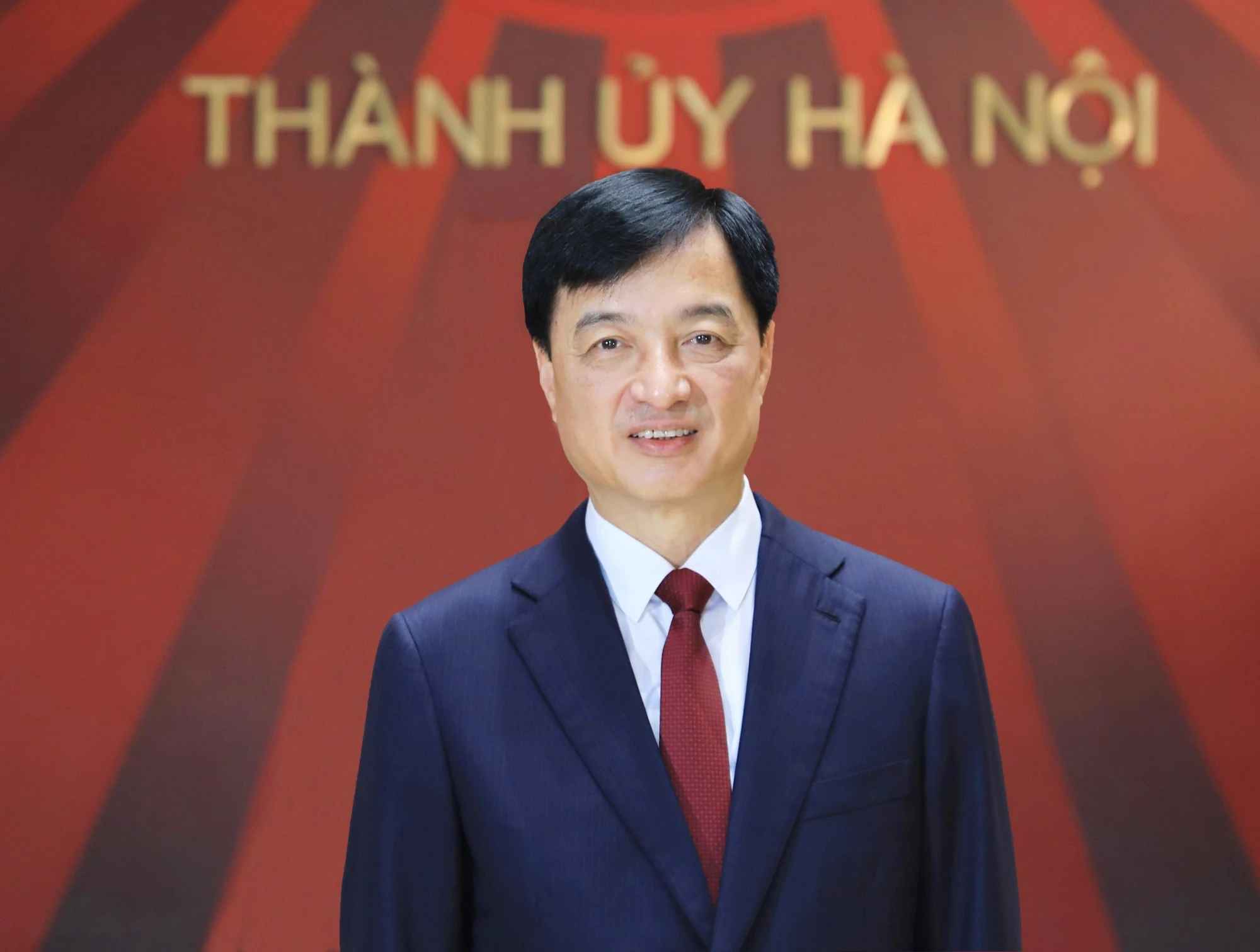 Ủy viên Bộ Chính trị, Bí thư Thành ủy Hà Nội Nguyễn Duy Ngọc.