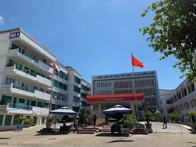 Bệnh viện Hữu nghị Việt Nam - Cuba ở Đồng Hới, Quảng Bình cũ.