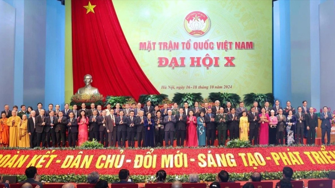 Ra mắt Đoàn Chủ tịch Ủy ban Trung ương MTTQ Việt Nam tại Đại hội đại biểu toàn quốc Mặt trận Tổ quốc Việt Nam lần thứ X 5-7-mttq-4758.jpg
