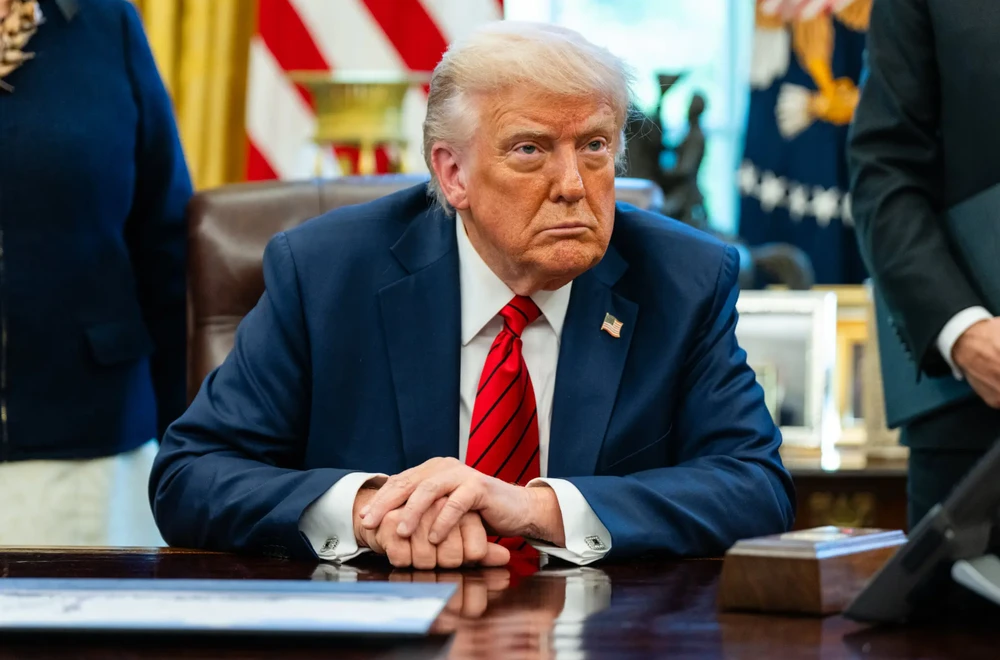 Tổng thống Mỹ Donald Trump.