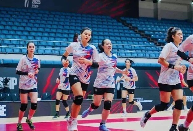 Chưa có nhà đài trong nước nào sở hữu bản quyền phát sóng Giải bóng chuyền vô địch thế giới 2025. Ảnh: VFV