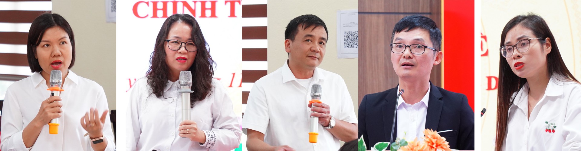 Các ý kiến thảo luận đã nêu bật sự cần thiết phải ứng dụng kỹ năng số trong giảng dạy lý luận chính trị. cacy-kien111.jpg