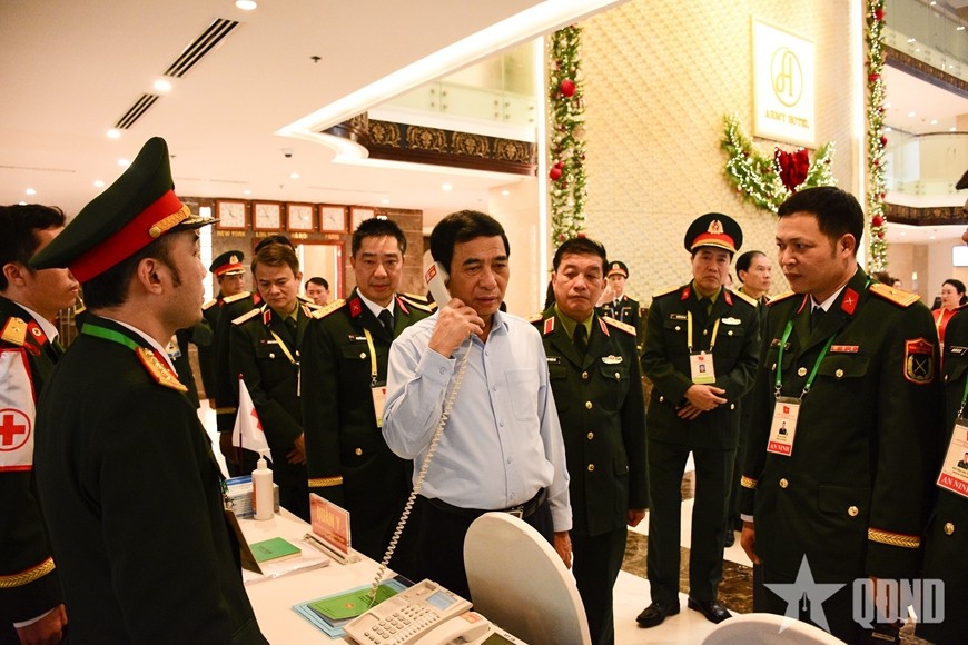 Đại tướng Phan Văn Giang: Phục vụ đại biểu dự Đại hội tuyệt đối không để xảy ra sơ suất, dù là nhỏ nhất ảnh 1