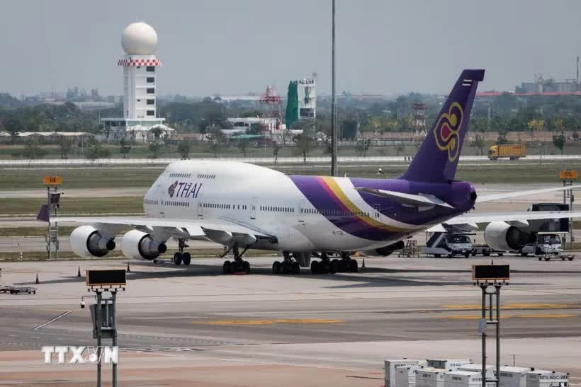 Sân bay Suvarnabhumi ở Bangkok, Thái Lan. (Ảnh: AFP/TTXVN)