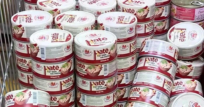 Gần 14.000 sản phẩm pate cột đèn của Công ty CP đồ hộp Hạ Long bị nhiễm dịch tả lợn châu Phi.