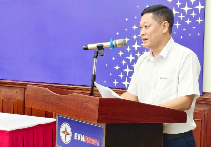 Ông Nguyễn Hữu Chỉnh, Chủ tịch HĐQT PECC1 trước thời điểm bị khởi tố, bắt tạm giam. Ảnh: TV1
