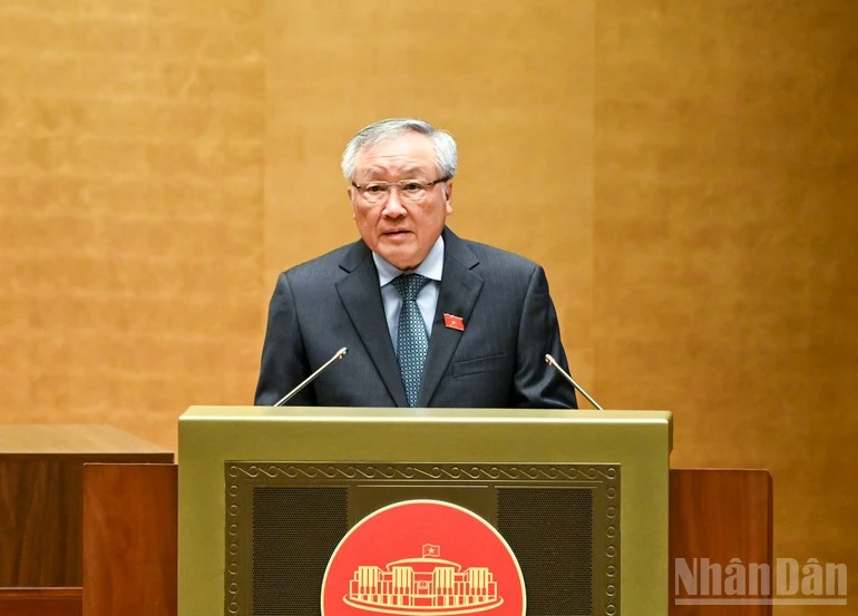 Phó Thủ tướng Thường trực Chính phủ Nguyễn Hòa Bình. (Ảnh: DUY LINH)