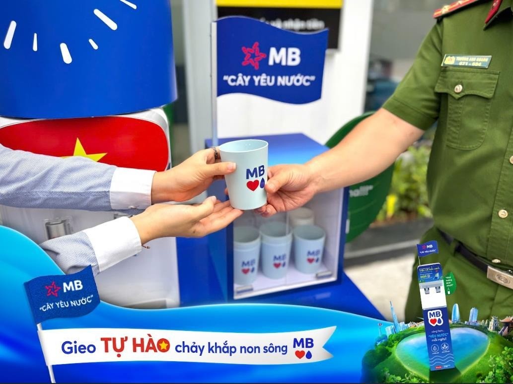 "Cây Yêu Nước" là một phần chiến lược ESG toàn diện và thiết thực của MB.