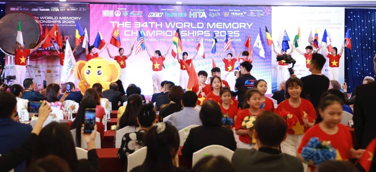 WMC 2025 không chỉ là sự kiện thể thao trí tuệ quốc tế mà còn được kỳ vọng góp phần lan tỏa phong trào rèn luyện trí nhớ, tư duy.