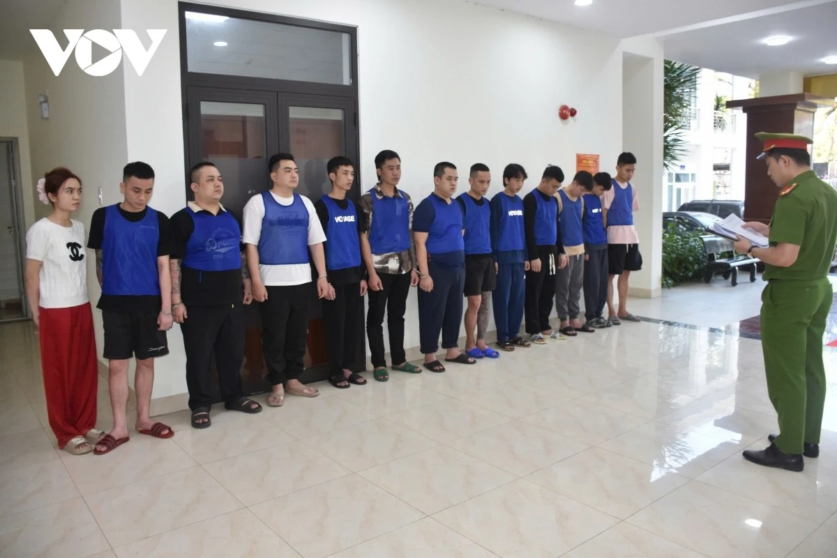 Cơ quan công an đã khởi tố vụ án, khởi tố bị can, áp dụng biện pháp tạm giam trong thời hạn 4 tháng đối với 13 đối tượng