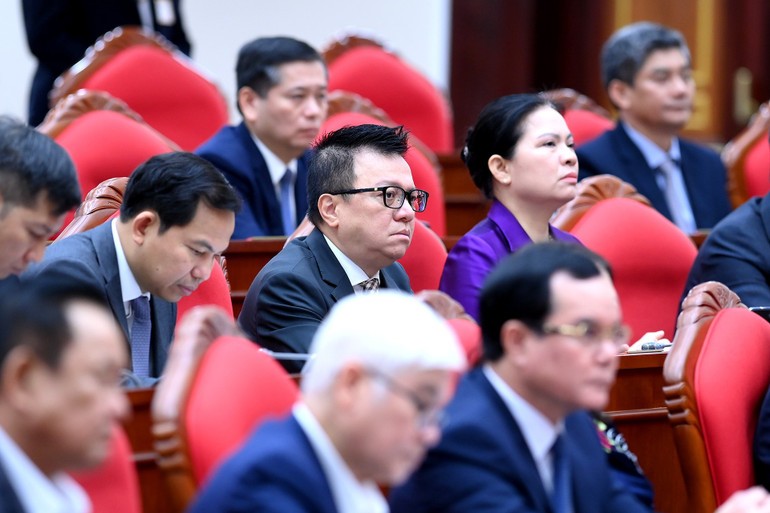 Các đại biểu tham dự phiên bế mạc Hội nghị.