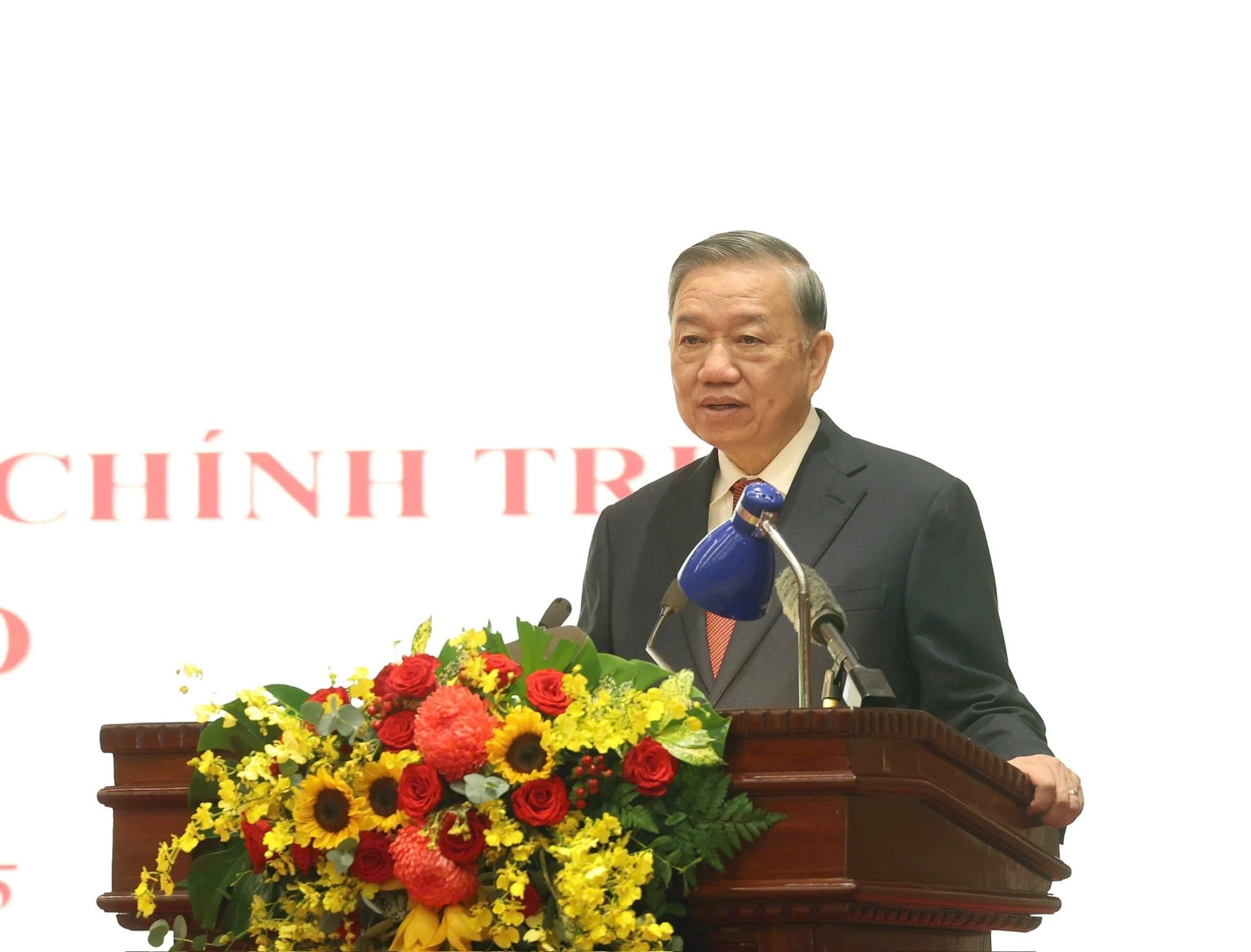 Tổng Bí thư Tô Lâm phát biểu chỉ đạo.