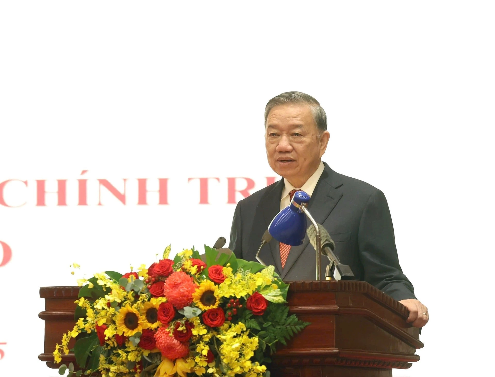 Tổng Bí thư Tô Lâm phát biểu chỉ đạo.