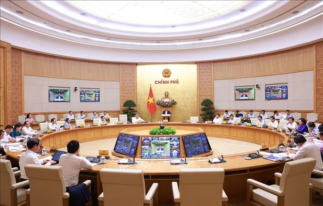 Thủ tướng Phạm Minh Chính chủ trì Phiên họp Chính phủ thường kỳ tháng 9 năm 2025, trực tuyến đến các địa phương. Thủ tướng Phạm Minh Chính chủ trì Phiên họp Chính phủ thường kỳ tháng 9 năm 2025, trực tuyến đến các địa phương.