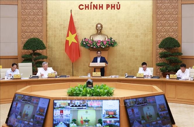 Phiên họp Chính phủ thường kỳ tháng 9 năm 2025, trực tuyến đến các địa phương. Phiên họp Chính phủ thường kỳ tháng 9 năm 2025, trực tuyến đến các địa phương.