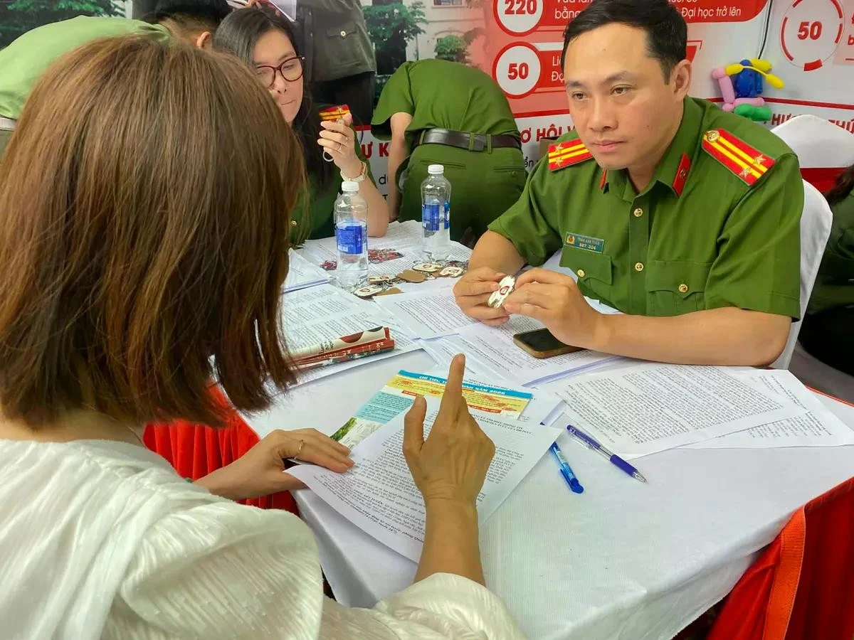 Năm 2026, 8 học viện, trường Công an nhân dân tuyển 2.070 chỉ tiêu, giảm 280 chỉ tiêu so với năm trước.