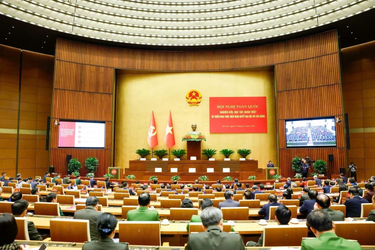 Toàn cảnh hội nghị.