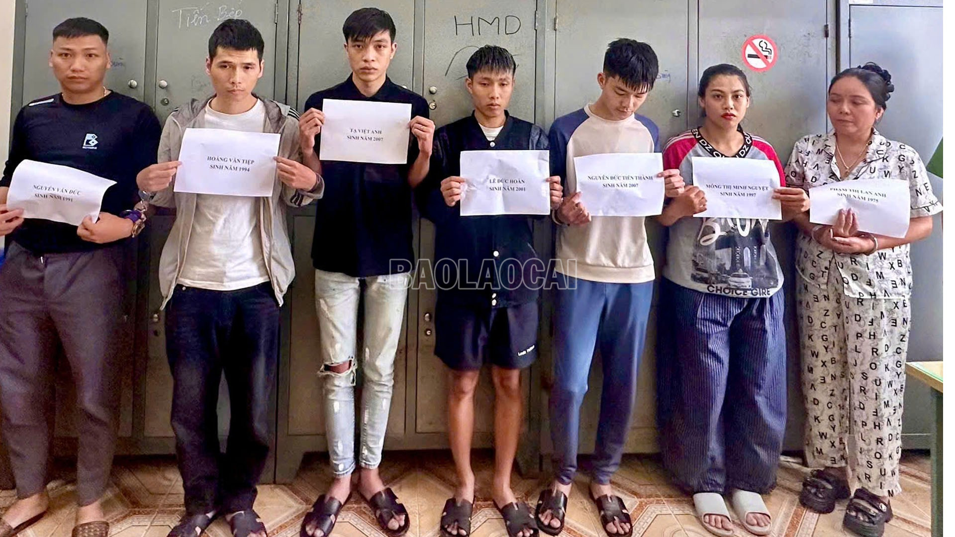 Văn phòng Cơ quan Cảnh sát điều tra Công an tỉnh đã ra Lệnh tạm giữ hình sự đối với 7 đối tượng. baolaocai-c_anh1-9552.jpg