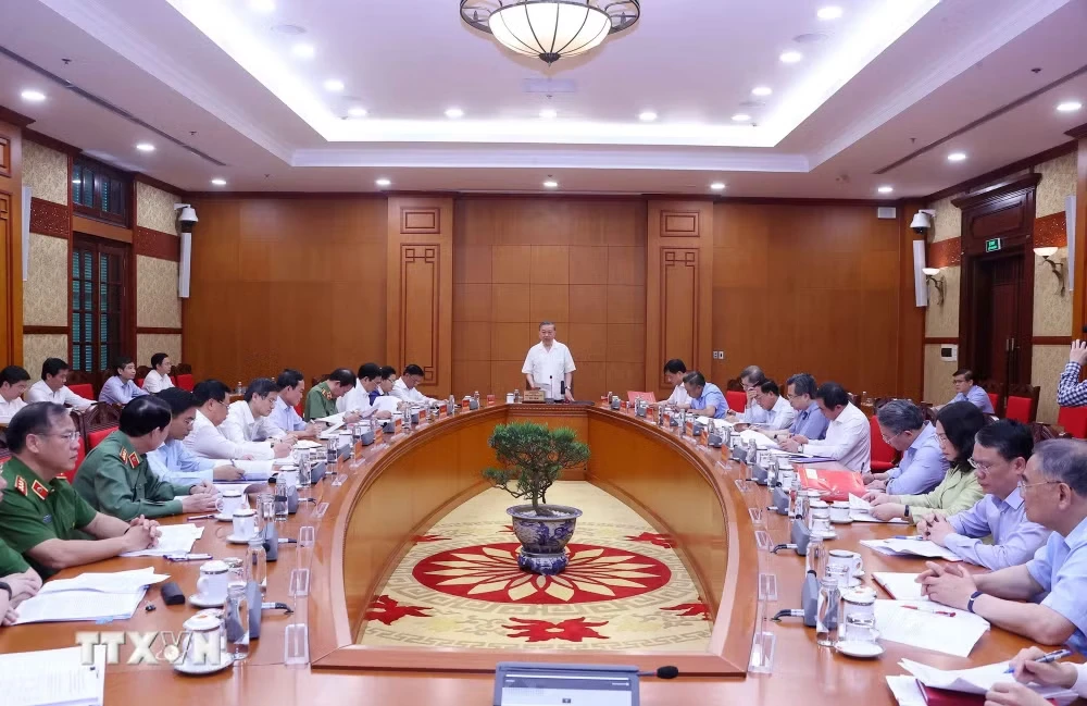Tổng Bí thư, Chủ tịch nước Tô Lâm phát biểu.
