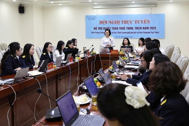 Hội nghị trực tuyến quy mô lớn nhằm tháo gỡ mọi vướng mắc về quyết toán thuế TNDN và TNCN năm 2025.