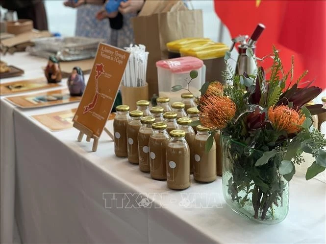 Quầy Cà phê Việt Nam được bạn bè quốc tế yêu thích tại trụ sở LHQ.